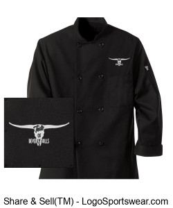 The Chef Carl Chodillia Chef's Coat (without Name) Design Zoom
